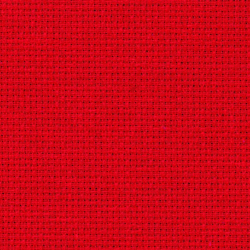 Zweigart 14ct Aida Fat Quarter - Xmas Red