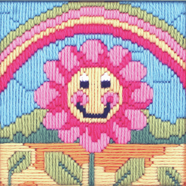 Long Stitch Kit: Starter: Friendly Flower