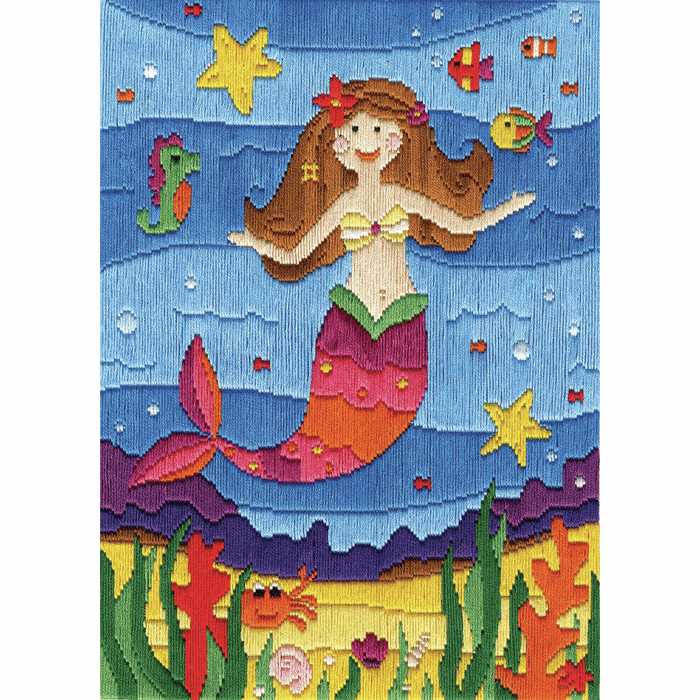 Long Stitch Kit: Mermaid