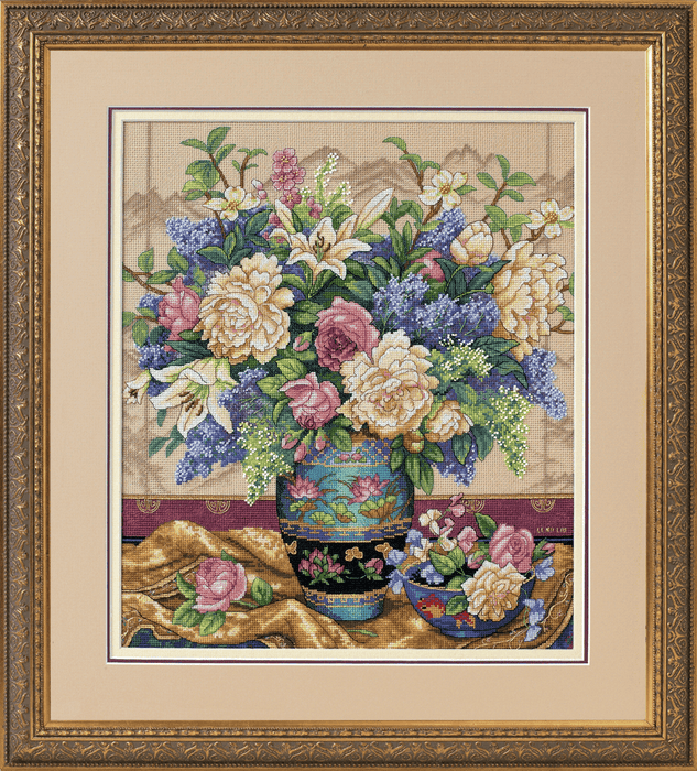 Gold: Counted Cross Stitch Kit: Oriental Splendor