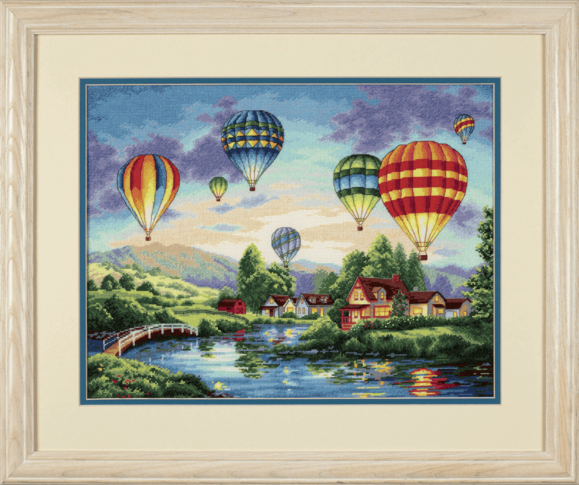 Gold: Counted Cross Stitch Kit: Balloon Glow