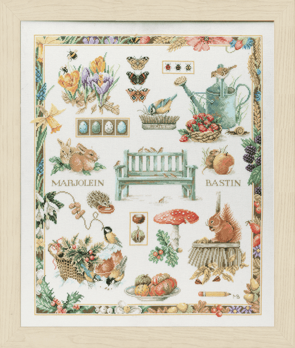 Counted Cross Stitch Kit: Collage