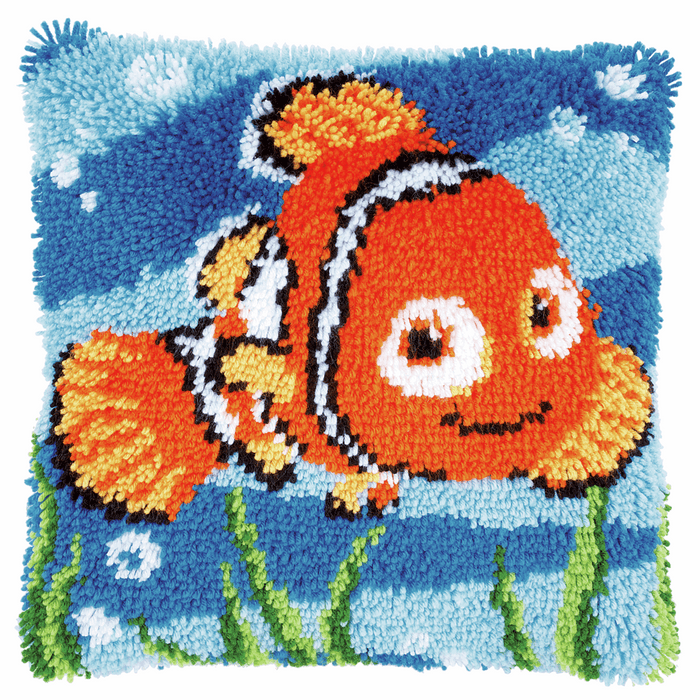 Latch Hook Kit: Cushion: Disney: Nemo