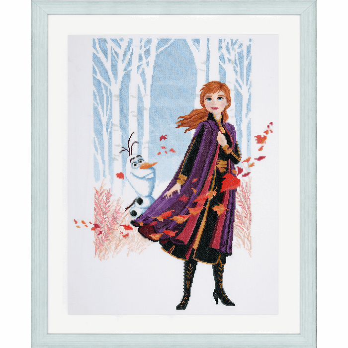 Counted Cross Stitch Kit: Disney - Frozen 2: Anna