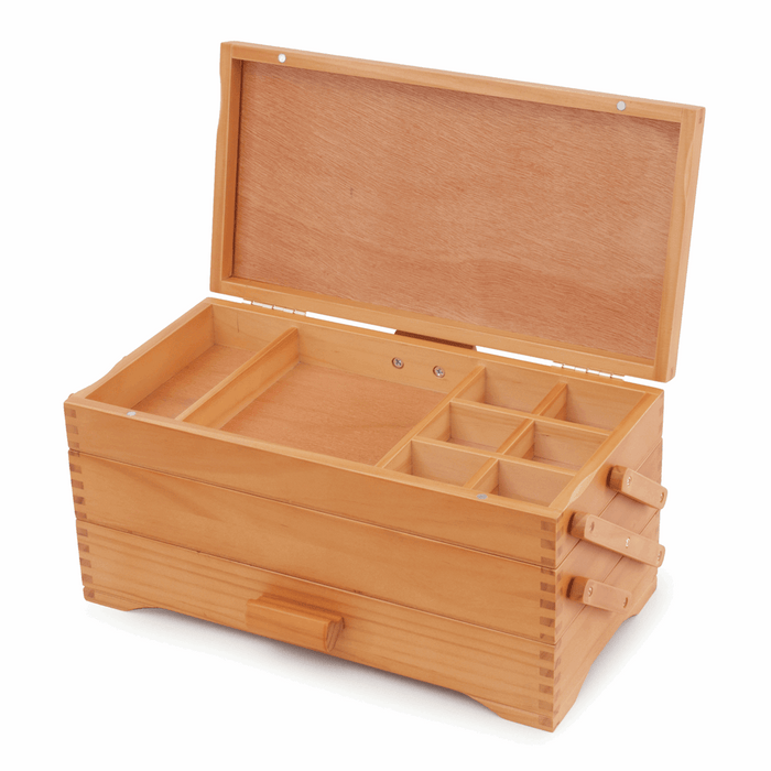 Craft Box: Cantilever: Pine Wood