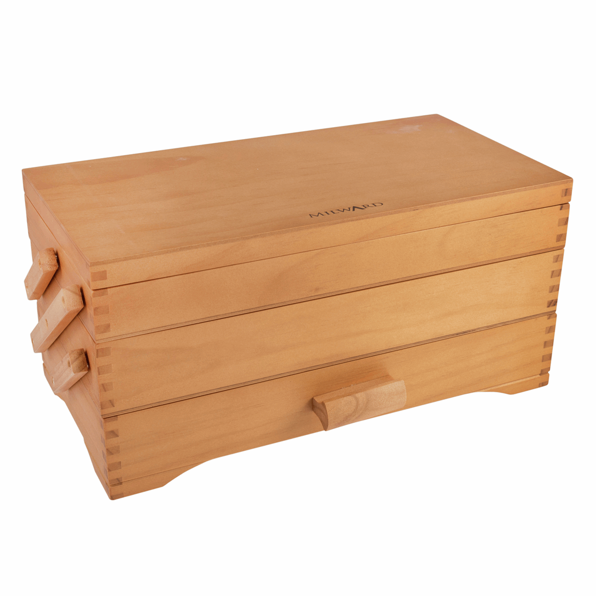 Craft Box: Cantilever: Pine Wood — JohnsonCrafts