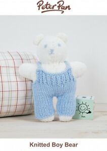 Peter Pan Boy Bear Knitting Kit