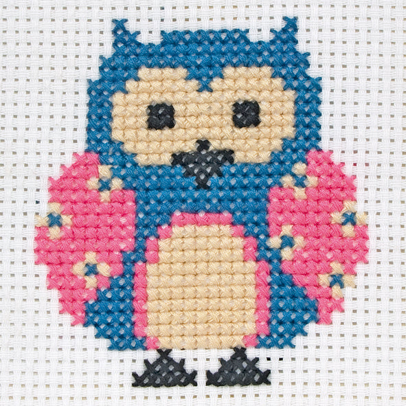 Counted Cross Stitch 1st Kit - Zoe Owl