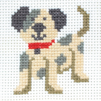 Counted Cross Stitch 1st Kit - Toby Dog