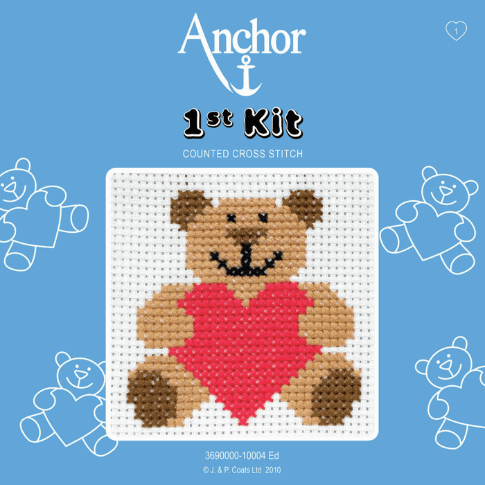 Cross Stitch Kit: 1st Kit: Ed