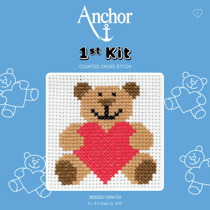 Cross Stitch Kit: 1st Kit: Ed