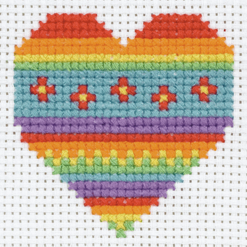 Cross Stitch Kit: 1st Kit: Heart