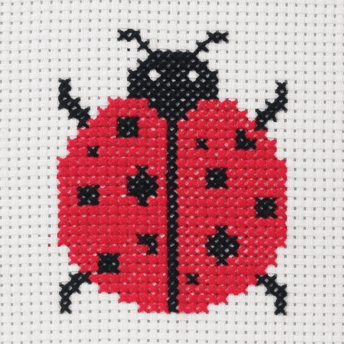 Cross Stitch Kit: 1st Kit: Ladybird