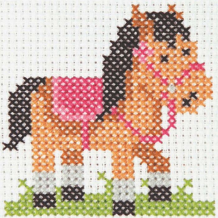 Counted Cross Stitch 1st Kit - Pony