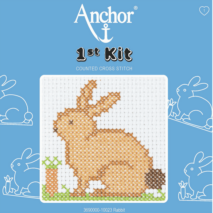 Cross Stitch Kit: 1st Kit: Rabbit