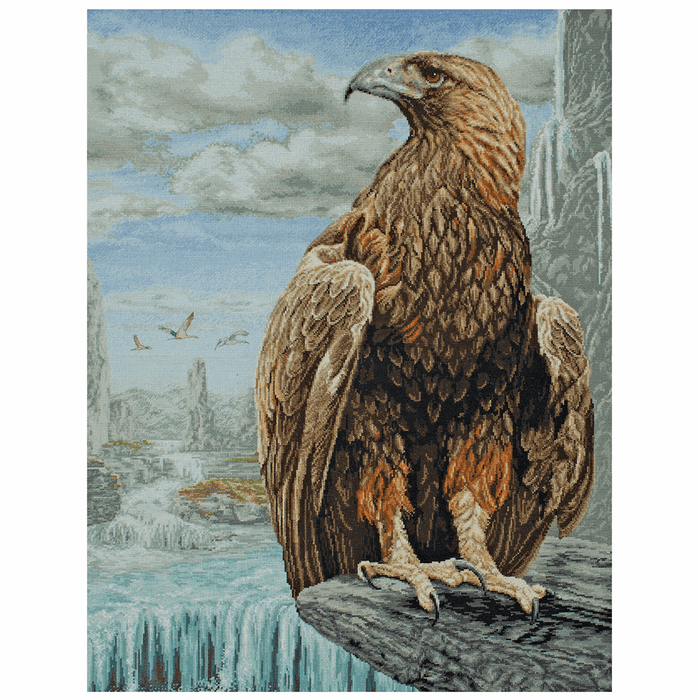 Counted Cross Stitch Kit: Maia Collection: 3D Eagle