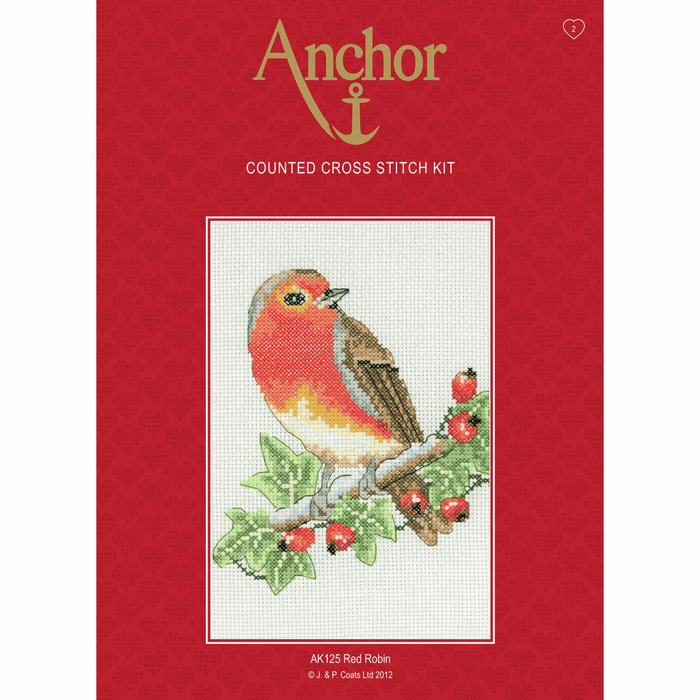 Cross Stitch Kit: Starter: Red Robin