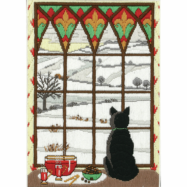 Long Stitch Kit: Winter Through the Window