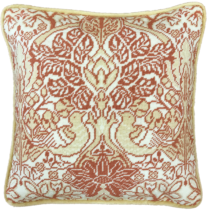 Tapestry Arts & Crafts - Dove and Rose Cushion Panel