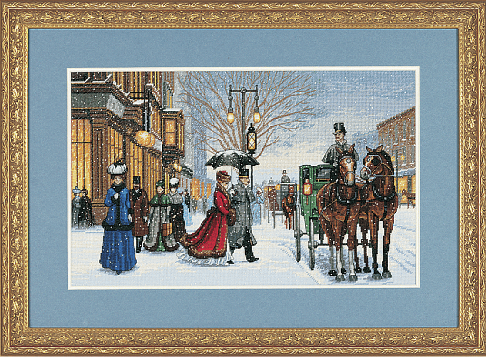 Gold: Counted Cross Stitch Kit: Alan Maleys Gracious Era