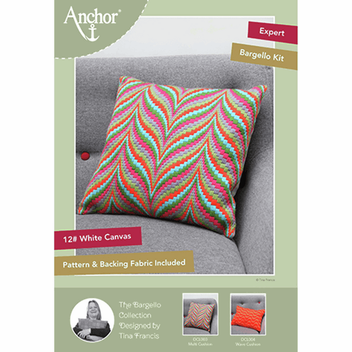 Tapestry Kit: Cushion: Essentials: Tina Francis: Bargello: Multi