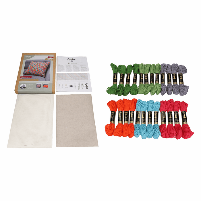 Tapestry Kit: Cushion: Essentials: Tina Francis: Bargello: Multi