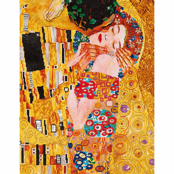 Diamond Painting Kit: The Kiss (Klimt)