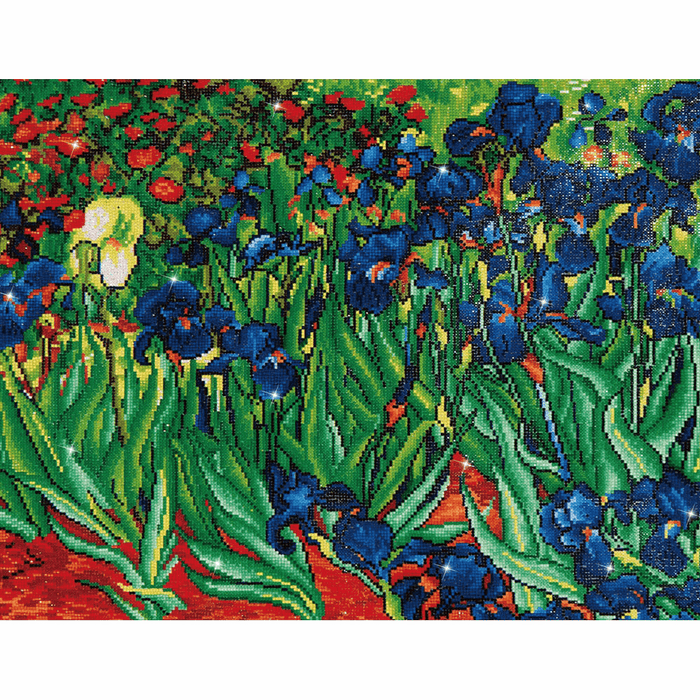 Diamond Painting Kit: Irises (Van Gogh)