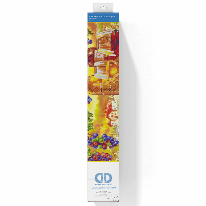 Diamond Painting Kit: Les Vins De Campagne