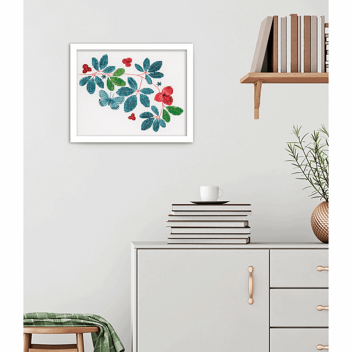 Cross Stitch Kit: Dee Hardwicke: Glasshouse Vine