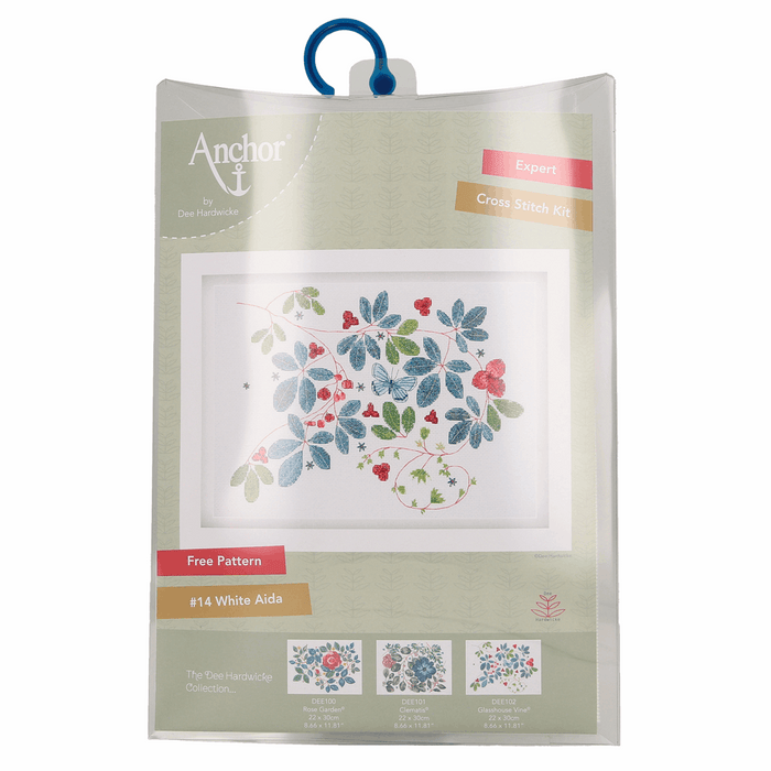 Cross Stitch Kit: Dee Hardwicke: Glasshouse Vine