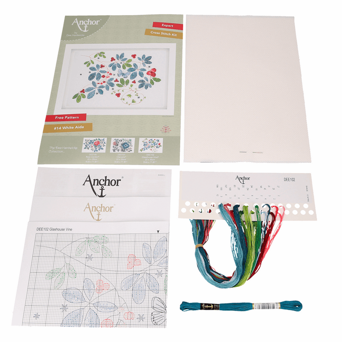 Cross Stitch Kit: Dee Hardwicke: Glasshouse Vine