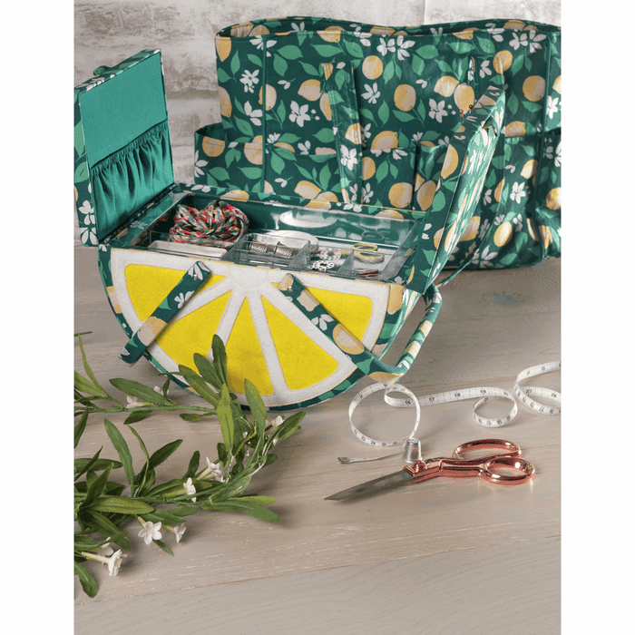 Sewing Box: Lemon: Pink Lemonade