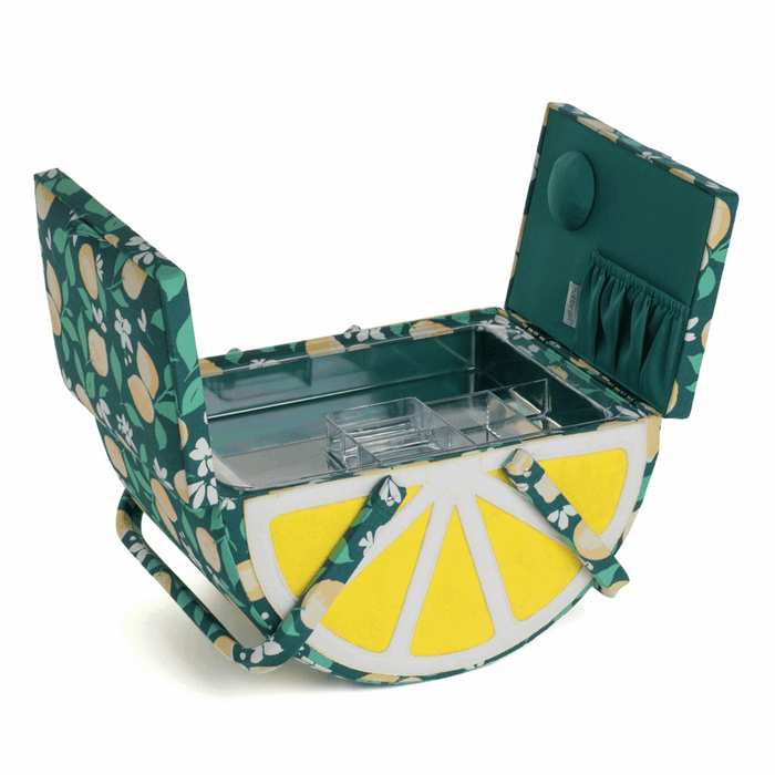 Sewing Box: Lemon: Pink Lemonade
