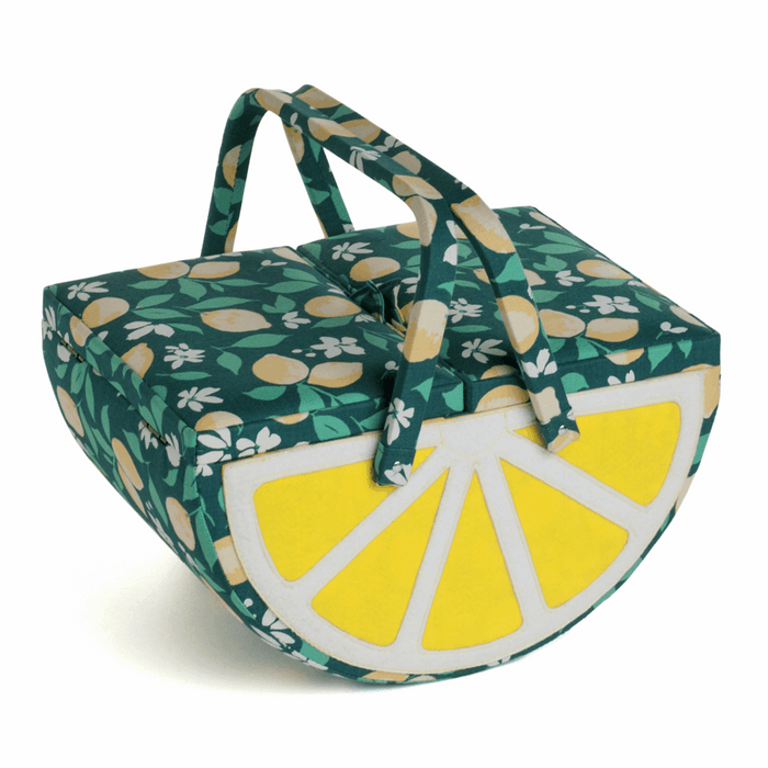 Sewing Box: Lemon: Pink Lemonade