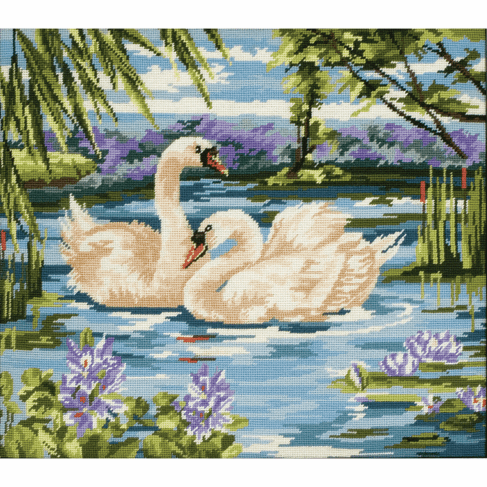Tapestry Kit: Swans