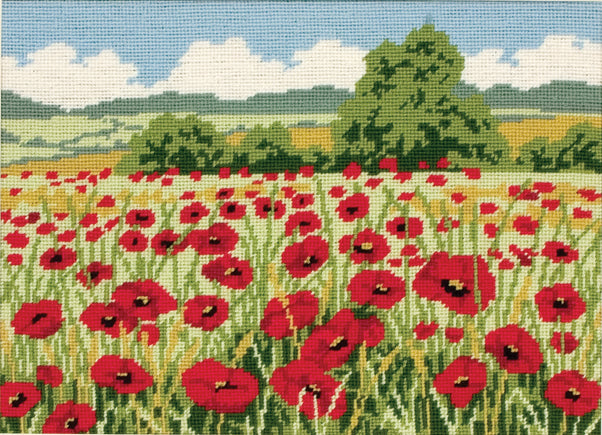 Anchor Tapestry - Poppy Field