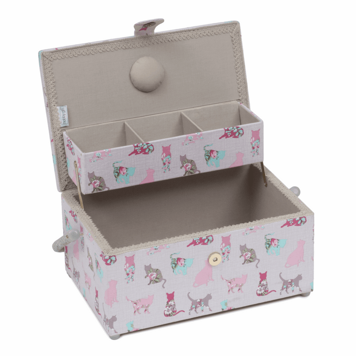 Sewing Box (L): Cantilever: Cats