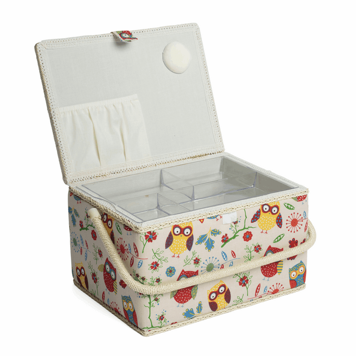 Sewing Box (L): Owl