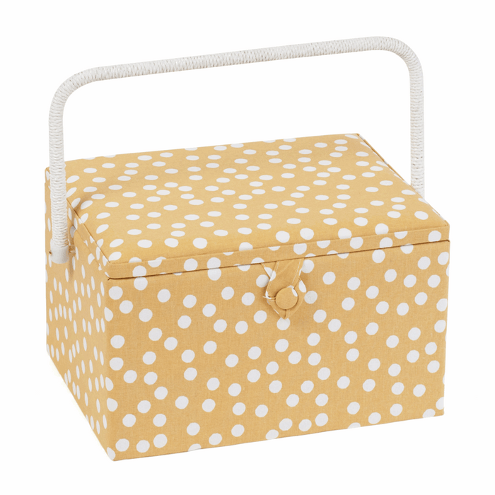 Sewing Box (L): Ochre Spot