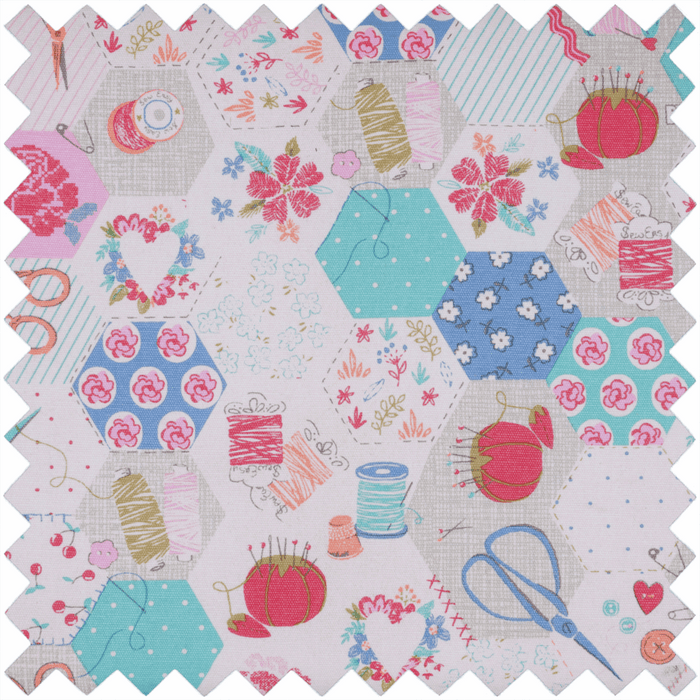 Sewing Box: Twin Handled: Oval: Notions