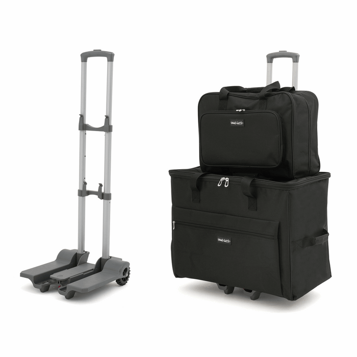 Sewing Machine Trolley Bag (L): Black