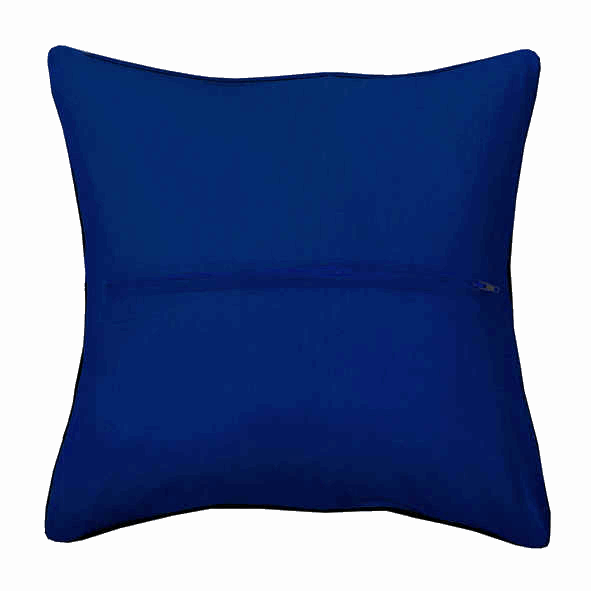 Cushion Back with Zipper: 40 x 40cm: Dark Blue