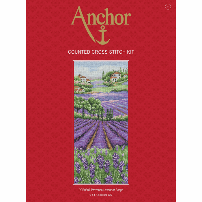 Counted Cross Stitch Kit: Provence Lavender Scape