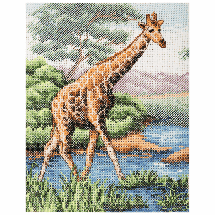 Counted Cross Stitch Kit: Essentials: Giraffe