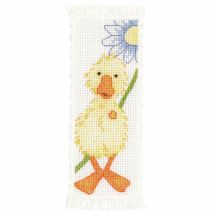 Counted Cross Stitch Kit: Bookmark: Souffle's Daisy
