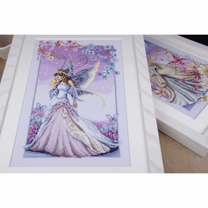 Counted Cross Stitch Kit - Purple Fairy