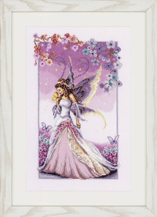 Counted Cross Stitch Kit - Purple Fairy
