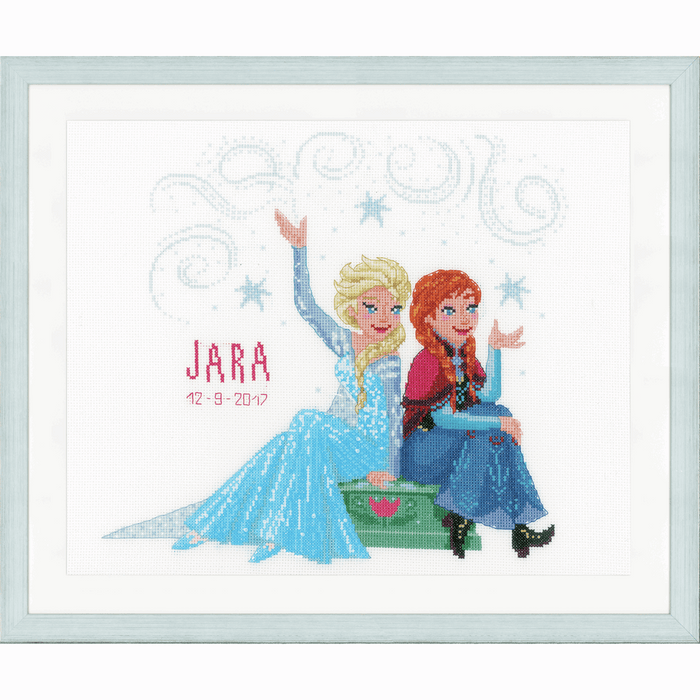 Counted Cross Stitch Kit: Disney: Frozen - Sisters Forever
