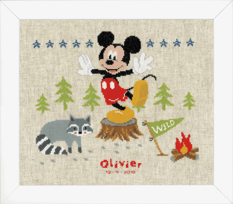 Counted Cross Stitch Kit: Disney: A Woodsy Adventure